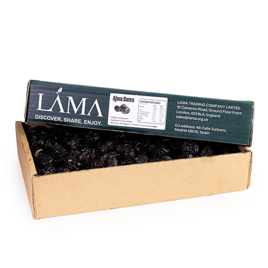 Premium Ajwa Pitted Dates: 3kg Bulk Wholesale Box