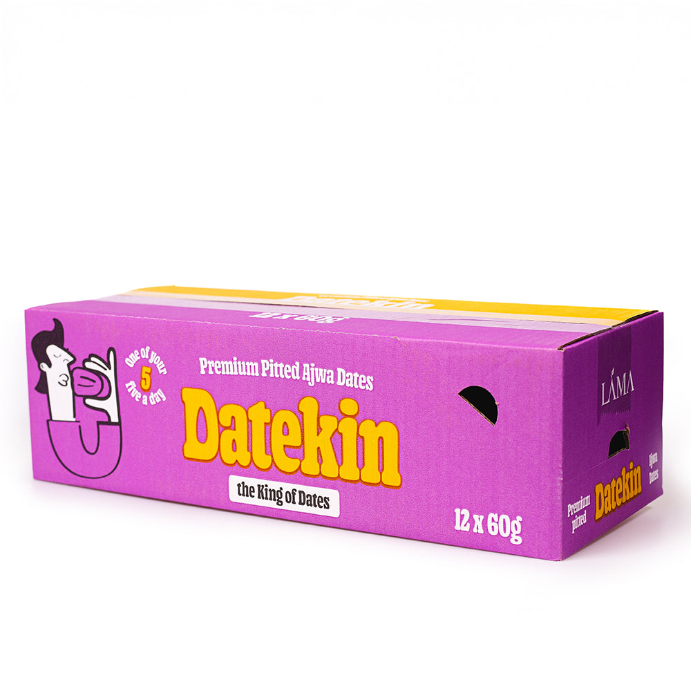 Datekin Ajwa Dates Snack Packs (60g) 12-Pack