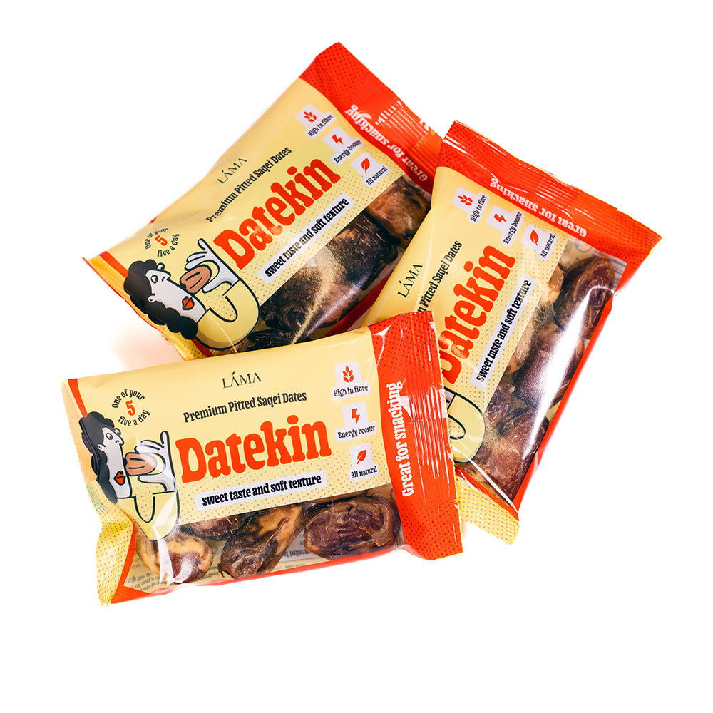 Datekin Saqei Dates Snack Packs (60g) 12-Pack