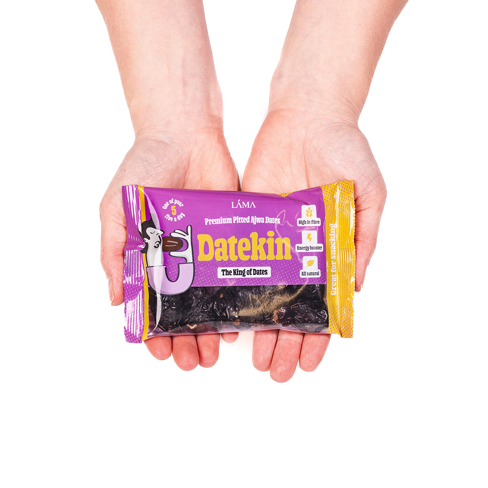 Datekin Ajwa Dates Snack Packs (60g) 12-Pack