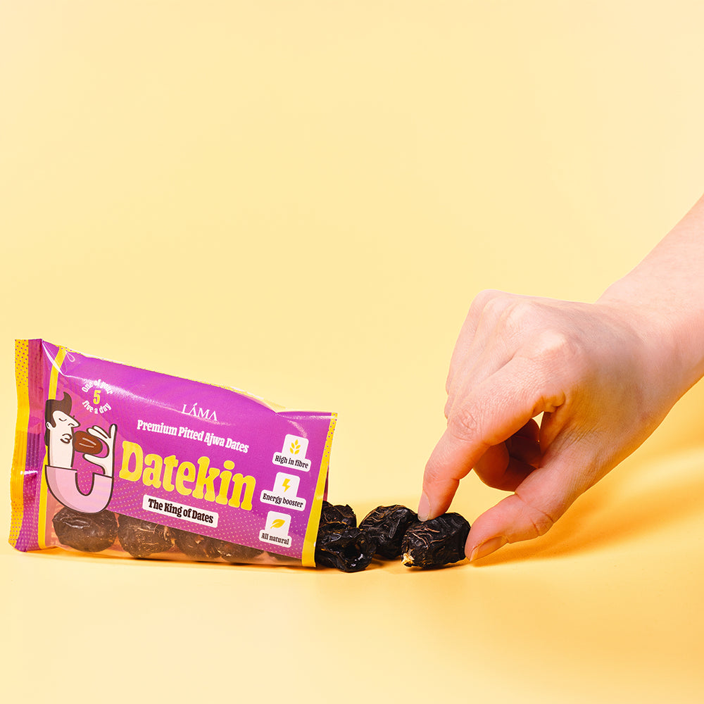 Datekin Ajwa Dates Snack Packs (60g) 12-Pack
