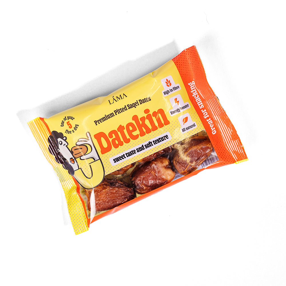 Datekin Saqei Dates Snack Packs (60g) 12-Pack