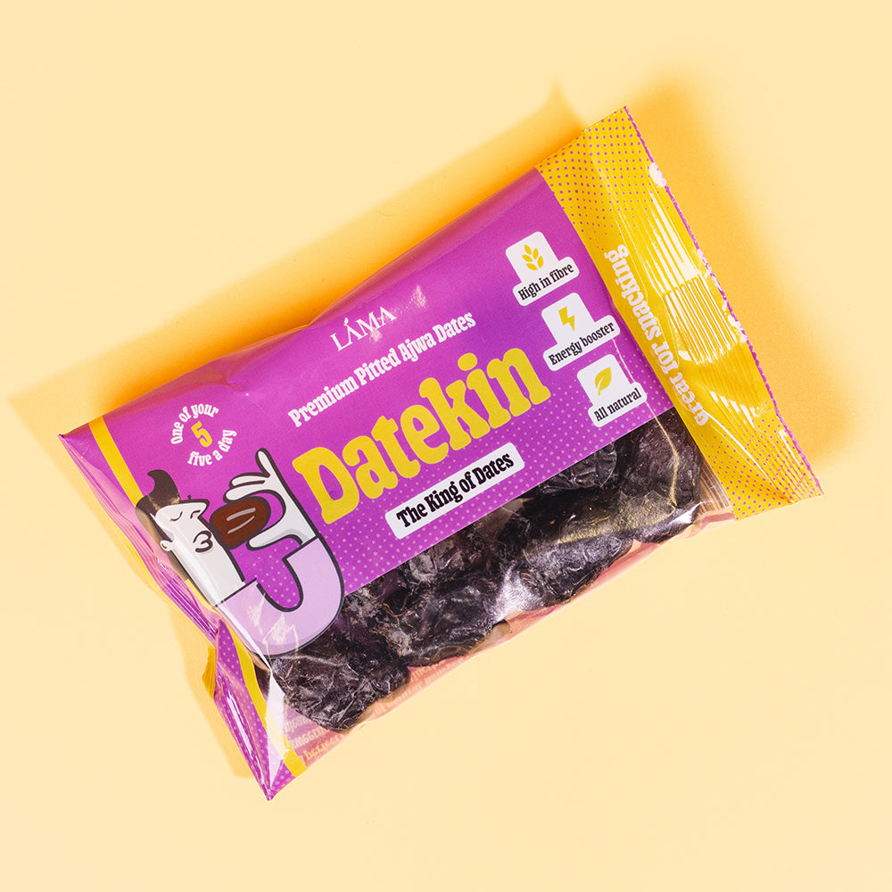 Datekin Ajwa Dates Snack Packs (60g) 12-Pack