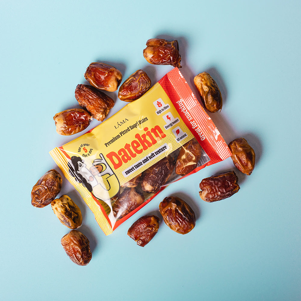 Datekin Saqei Dates Snack Packs (60g) 12-Pack