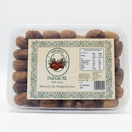 SaveADate Nabtat Ali Dates – 1kg Premium Saudi Arabian Dates